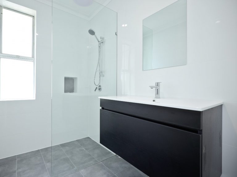 Bathroom reno completed in Parmelia.